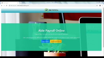 Able Payroll Online Video Demonstration