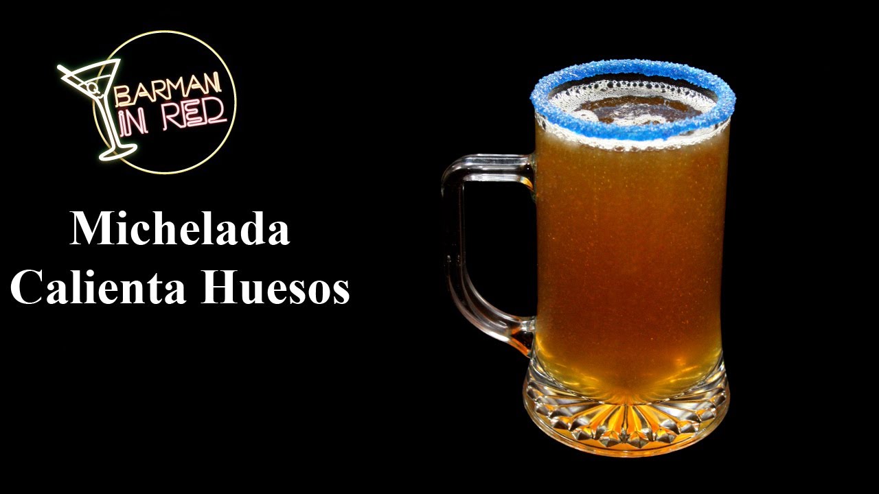 como hacer la MICHELADA CALIENTA HUESOS 🍺