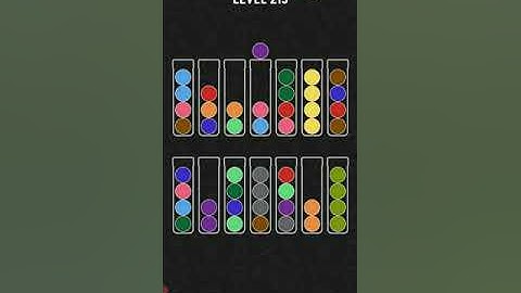 Ball sort puzzle level 215