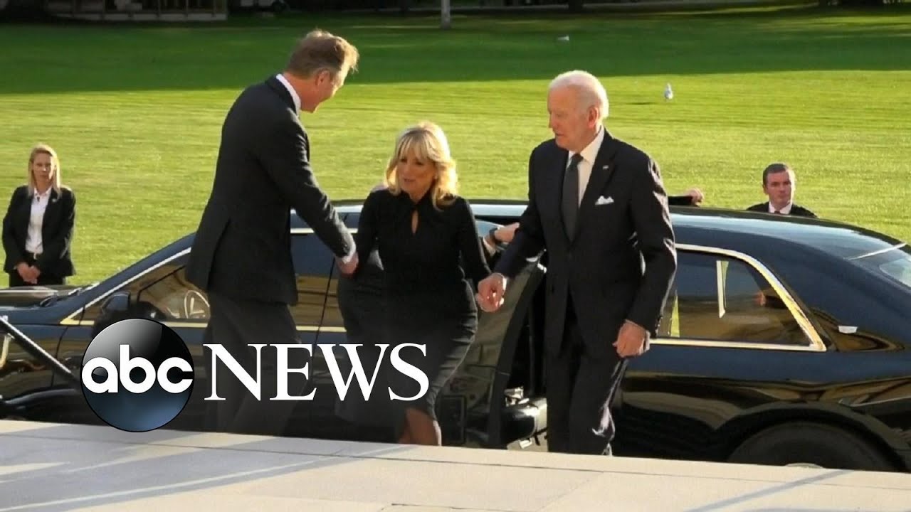 Biden and world leaders arrive in London for Queen’s funeral