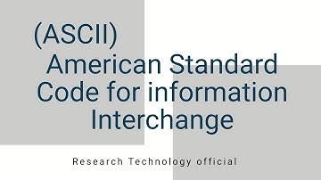 Full Form of ASCII in computer???