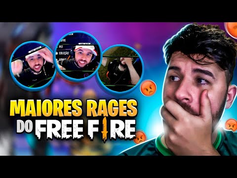 OS MAIORES RAGES NO FREE FIRE #2 (nokain)