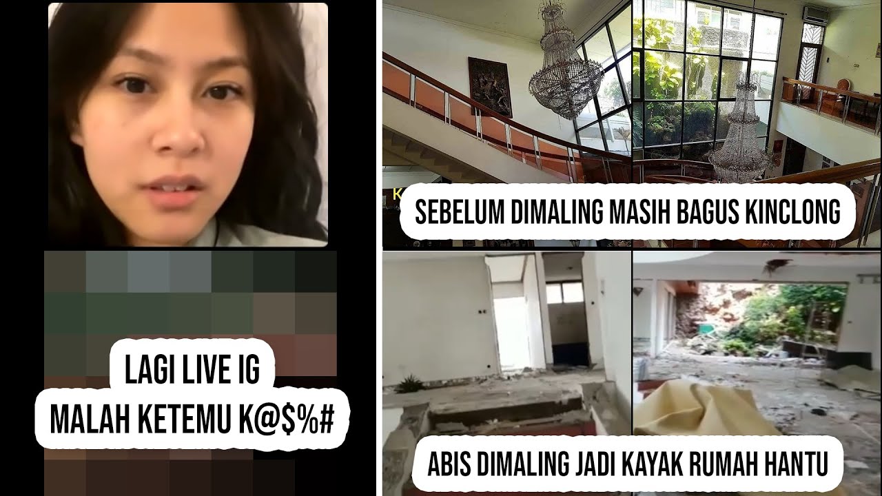 Lagi Live Ketemu Anu Maling Lagi Meretelin Rumah 161 Youtube