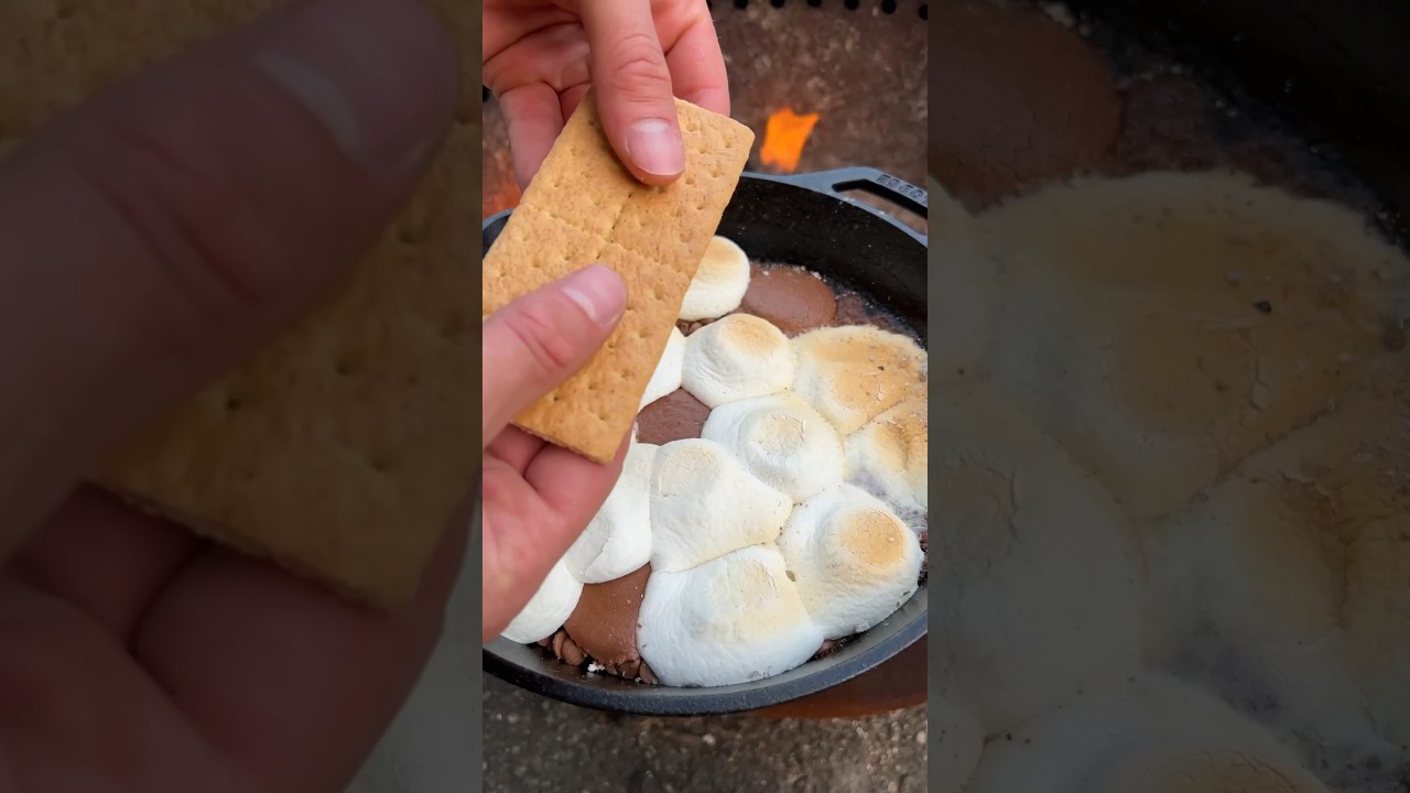 Campfire S,mores Dip 🍫🔥