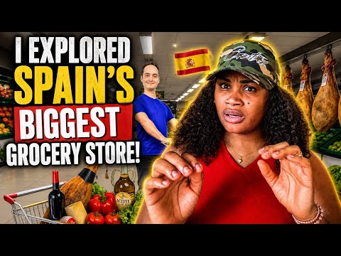 Reaction to I Explored Spain’s Biggest Grocery Store 🇪🇸 