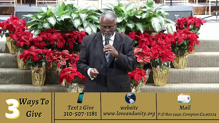 Sunday Morning 10:00am Service With Bishop Designa...