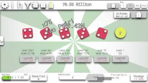Idle Dice Gameplay Pt 2 (275M - Prestige 1, 3.88B)