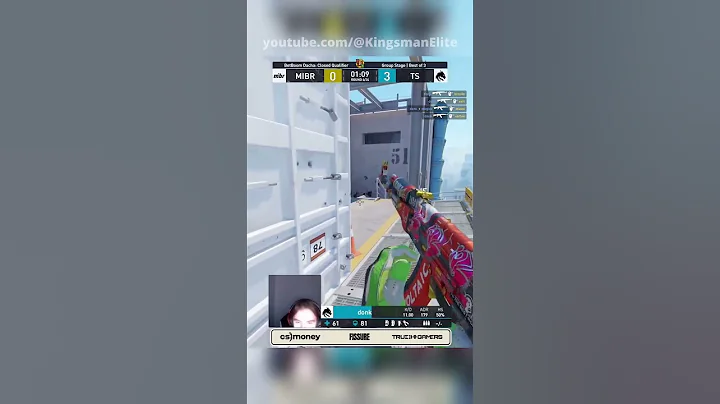 donk ACE #cs2 #donk #teamspirit #shorts