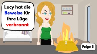 Learn German | Lucy burned the evidence of her lie🔥| Vocabulary and important verbs
