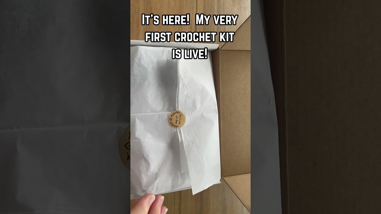 Crochet Starter Kit Reveal ✂️ | Make Your Own Baby Hat!