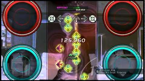 DDR PS3 Move Rescue Me Difficult