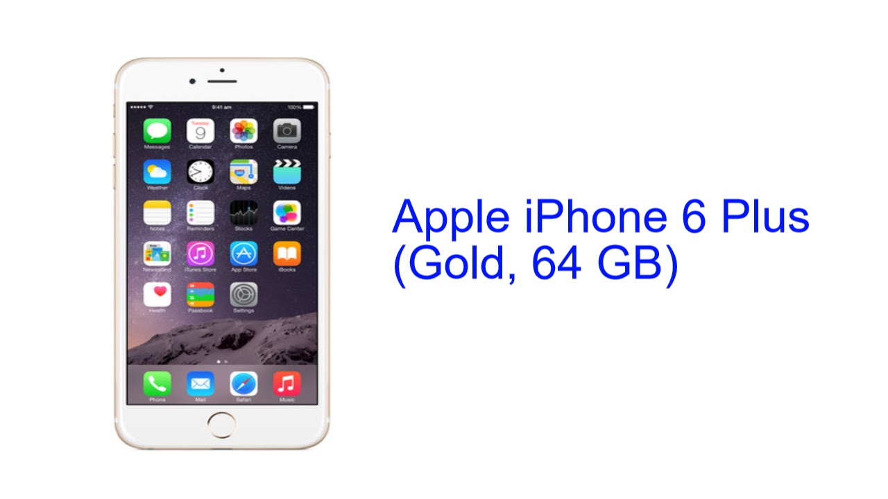 Apple iPhone 6 Plus Gold, 64 GB specification