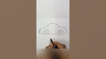 Car drawing #shortschool #drawing #art #easydrawing #howtodraw #shortsvideo #drawingtutorial #how