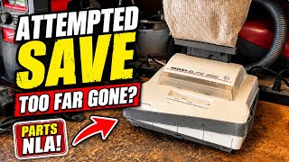Hoover Elite 350 Attempted Save – Too Worn Out to Repair