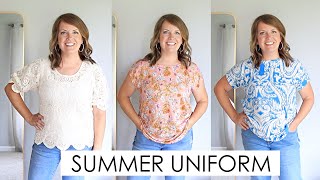 My Summer Uniform: The problem with adding color!