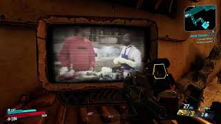 The Fesh Pince Of Bel Air But Its Being Played On A Tv In Borderlands 3