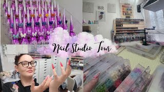 Explore My Nail Art Haven! Come Take A Tour Of My Entire Nail Studio Collection