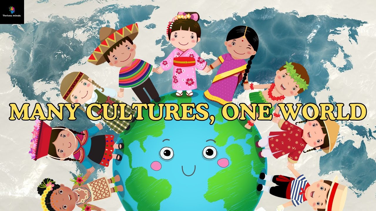 Different cultures of world for kids / kids learning video/different people and their cultures