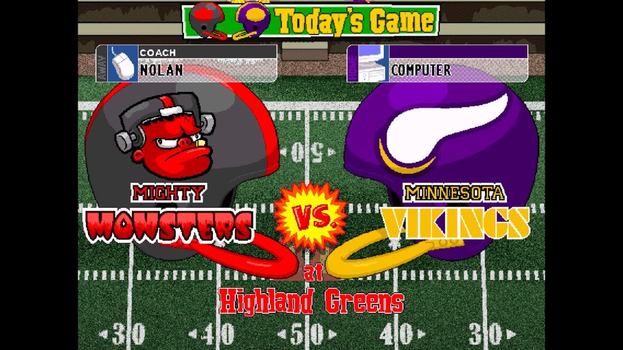 Backyard Football Season 8 Game 5 YouTube