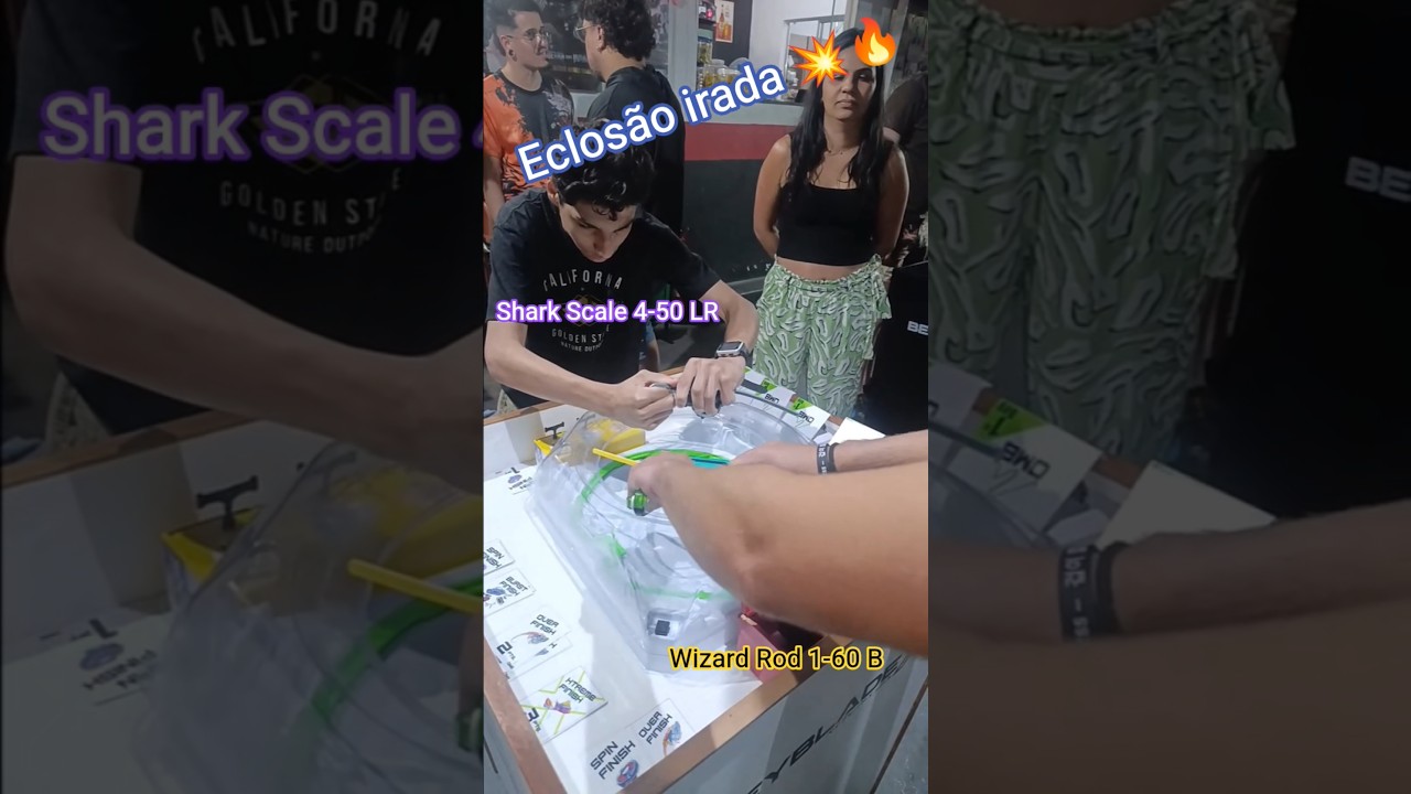 Batalha de de Beyblade X que deu um Burst Finish irado!