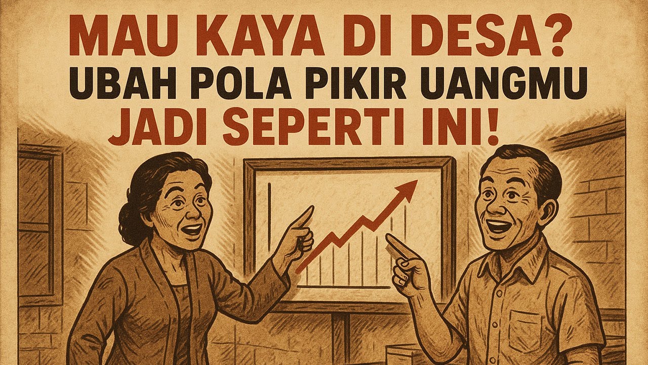 Tinggal di Desa Bisa Kaya? Rahasia Pola Pikir Uang yang Jarang Dibongkar!