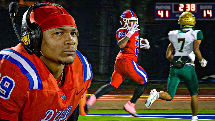 ALABAMA RECRUIT SCORES 5 TOUCHDOWNS IN 1 HALF! (CH...