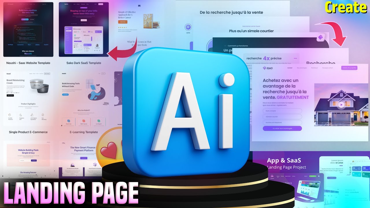 How to create AI landing Page | Can Al Landing Page Really Help You Design a Website in Minutes?