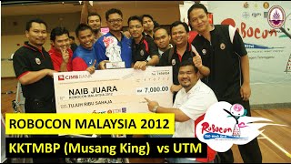 Robocon 2012 - KKTMBP Vs UTM