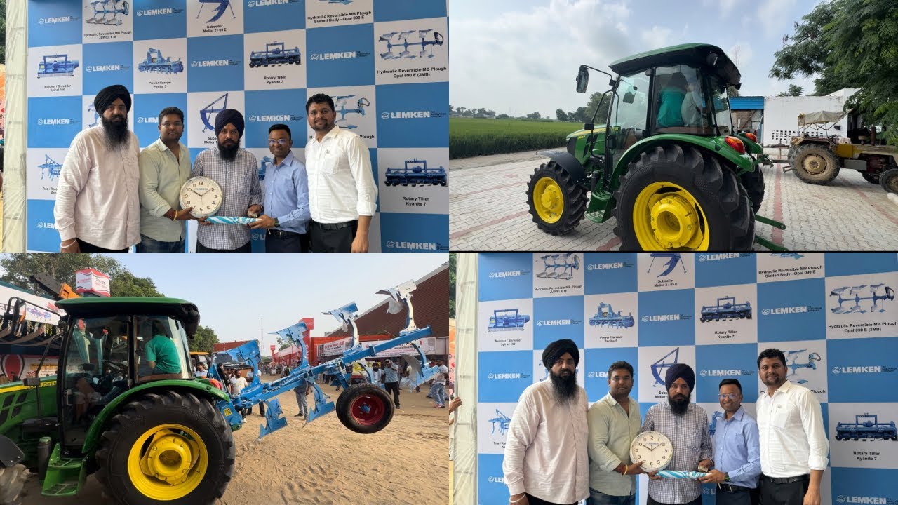 Lemken plough  juwel 6 India first 4 mb plough @sandhufarmjodhan9757