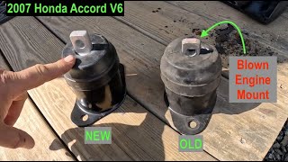 Bad Engine Mount(s): 2007 Honda Accord V6