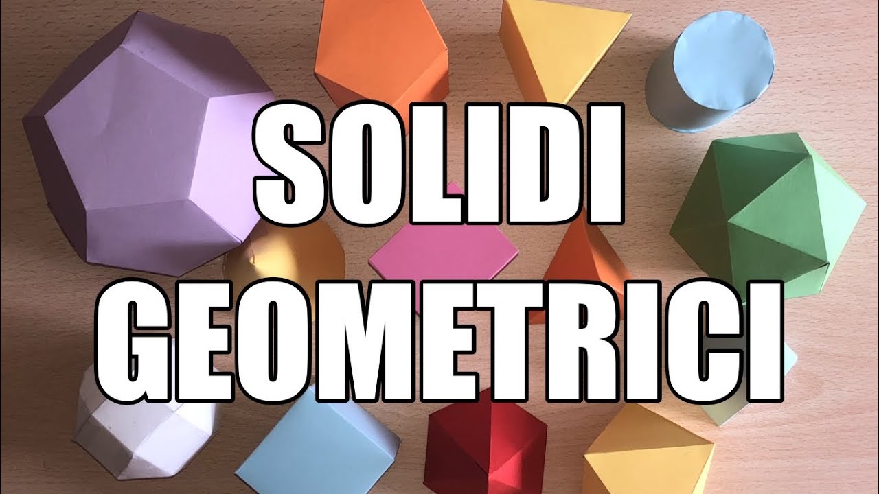 Teoria Solidi geometrici, geometria e tecnologia (poliedri, solidi di  rotazione) 