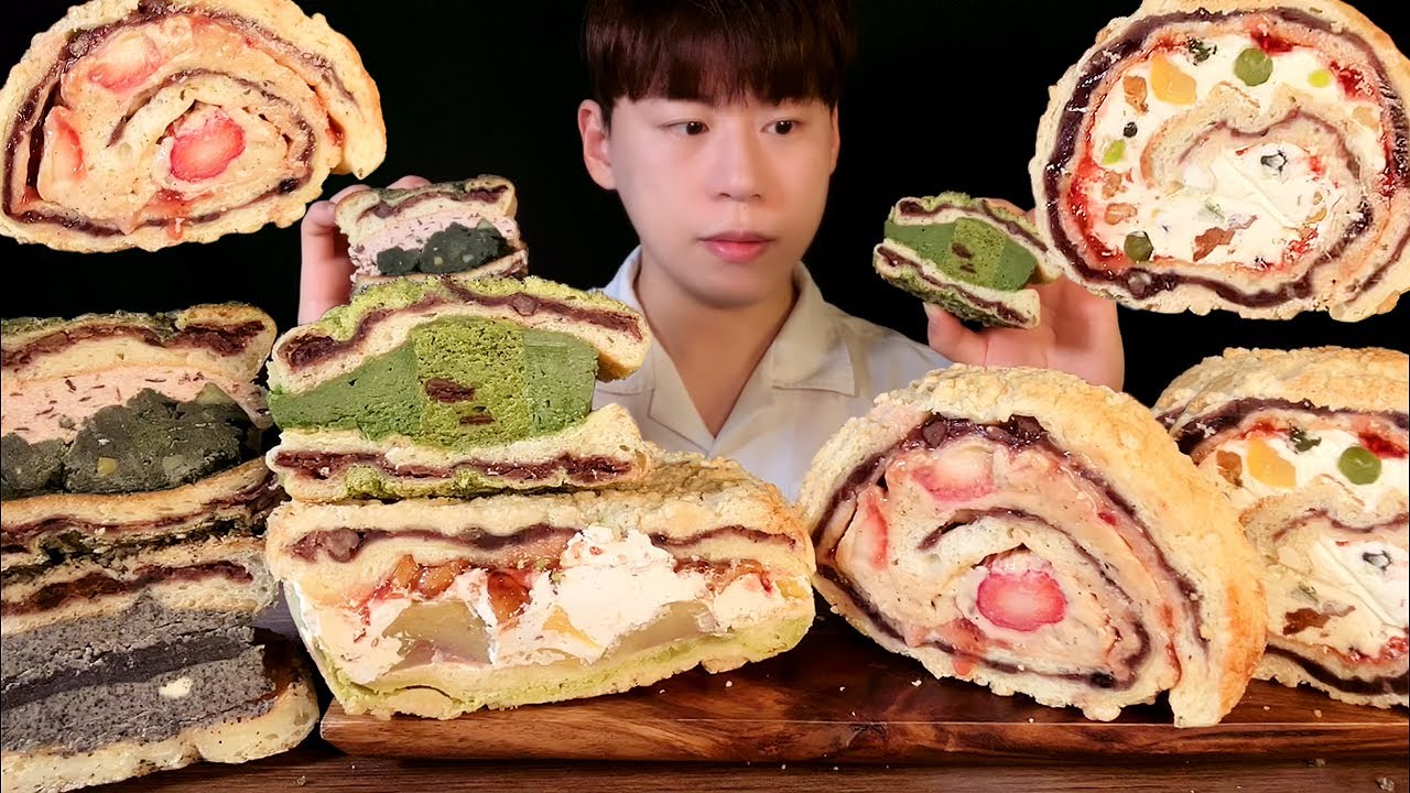 SUB)투떰즈업 맘모스빵 먹방 ASMR 이건 맘모스를 넘어 섰는데..? MAMMOTH BREAD MUKBANG