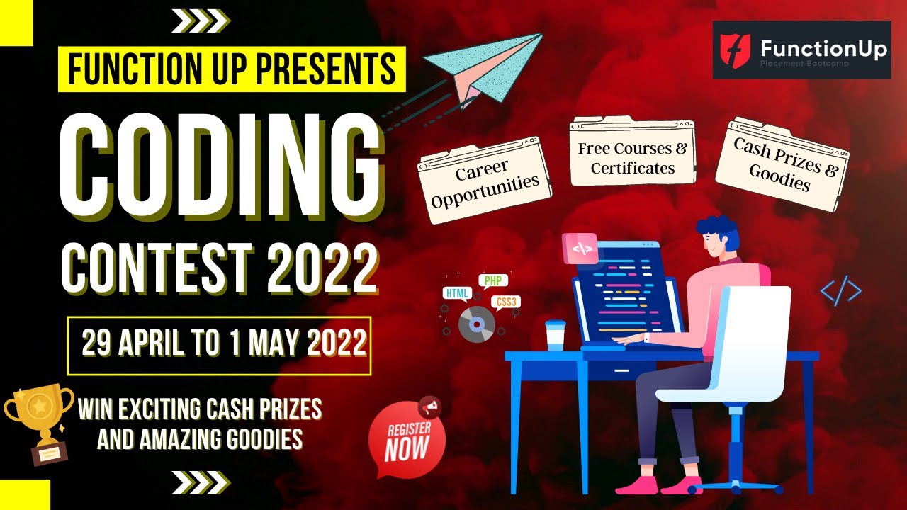 FunctionUP Online Coding Contest | Get Chance To Win Free Cash Prizes ...