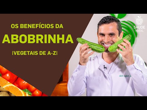 Vídeo: Abobrinha - Propriedades Medicinais, Conteúdo Calórico, Benefícios