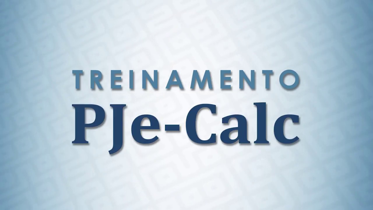 Aula 2 - Faltas e Férias (PJe-Calc)
