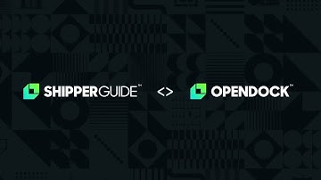 Seamless Appointments for Shipments & Warehousing with new ShipperGuide, Opendock Integration