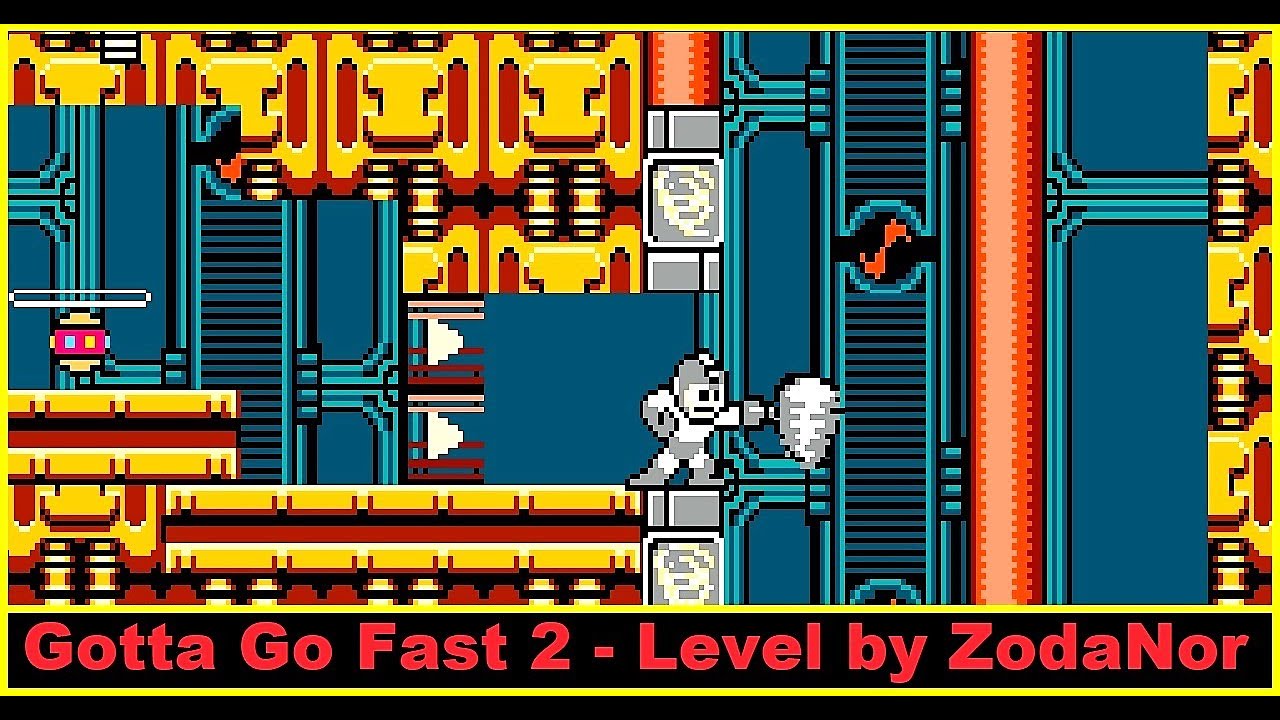 Mega Man Maker   Gotta Go Fast 2 by ZodaNor