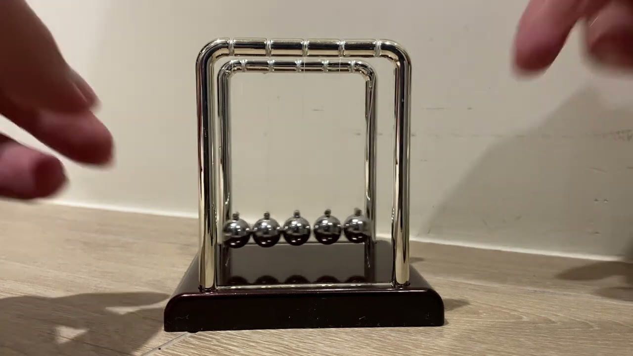 Newton's cradle YouTube