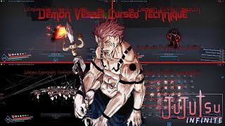 Demon Vessel Showcase | Jujutsu Infinite