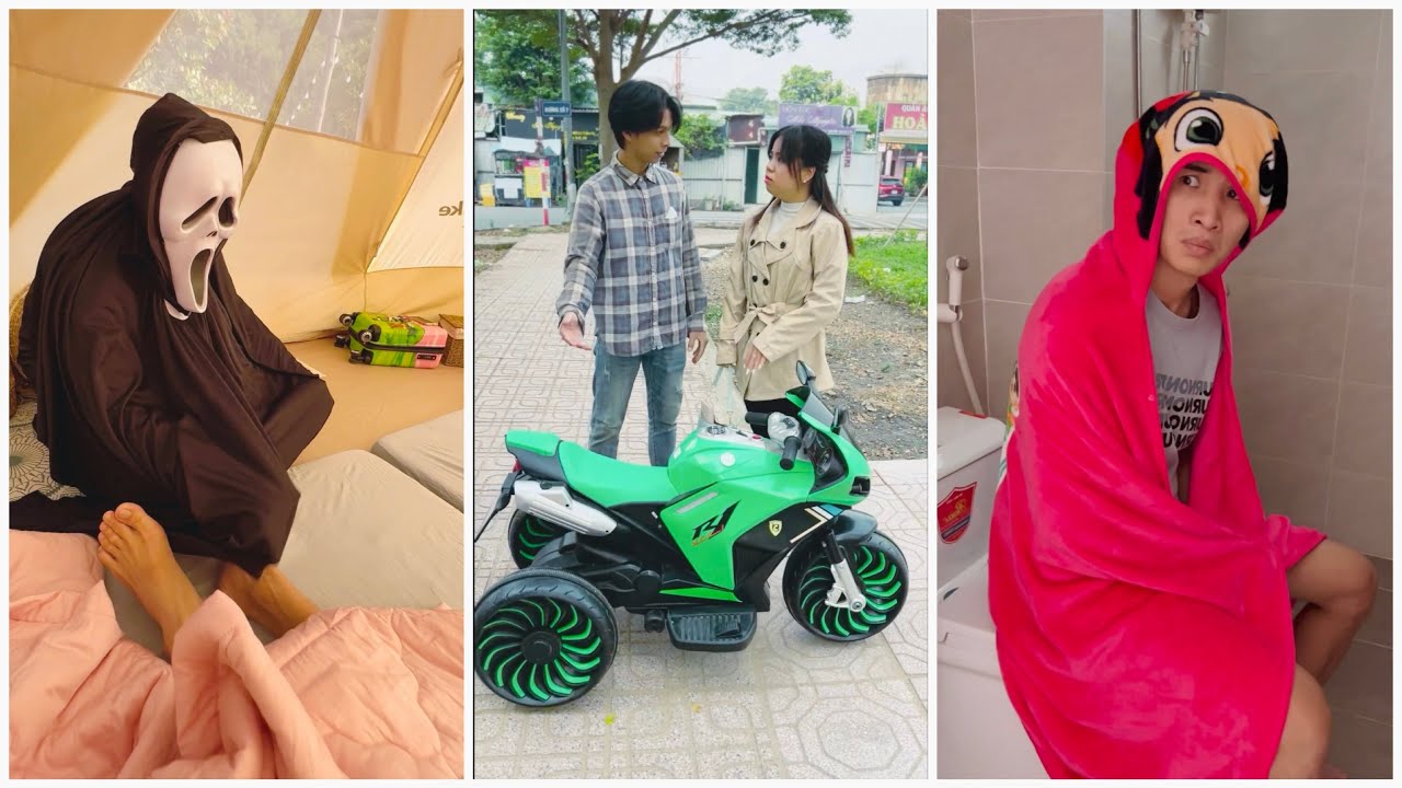 LNS - Noob monster vs Pro Moto vs Hacker Su Hao 👻🚘👦🏻 LNS vs SH 