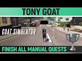 Goat simulator  tony goat   trophy guide