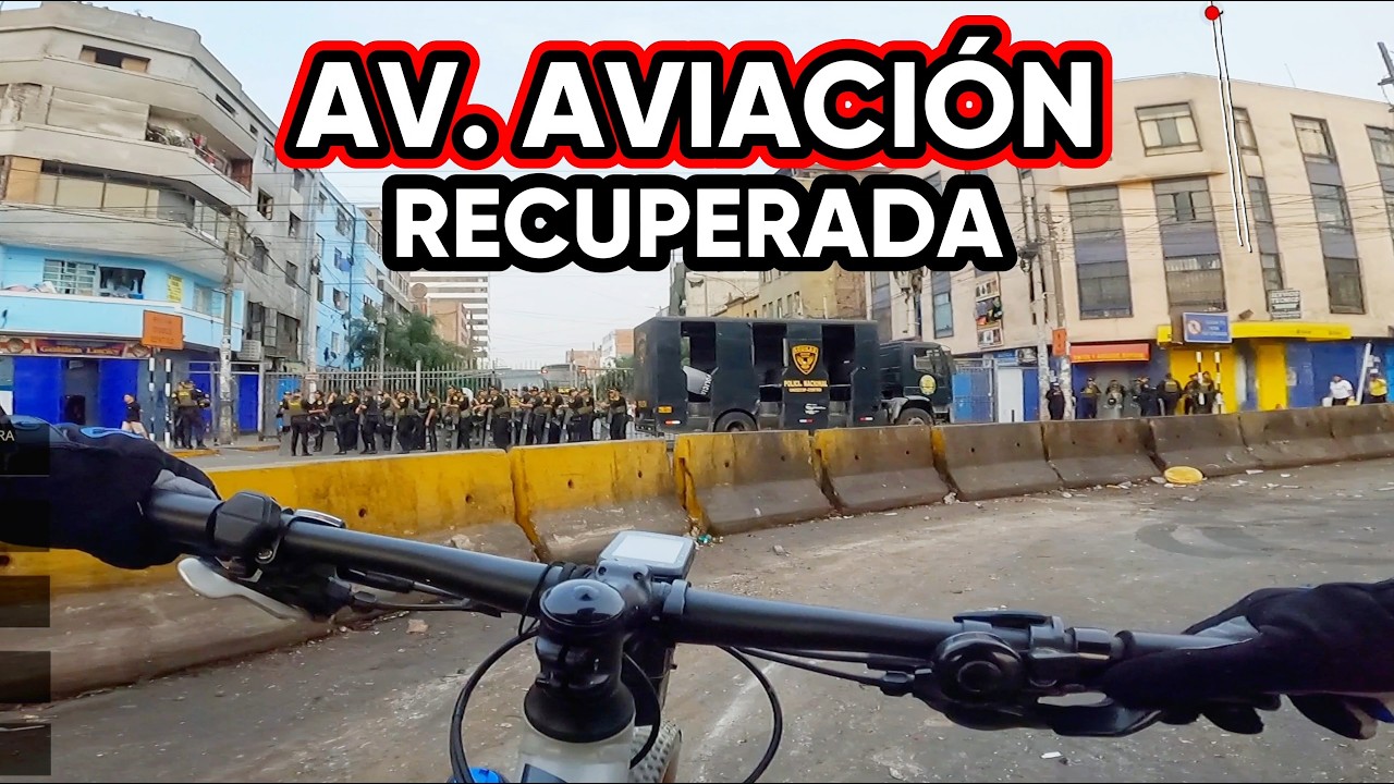 ⚠️ RECUPERADA la AV. AVIACIÓN | Desde la cuadra 2 hasta la 9