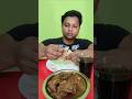 পরোটা দিয়ে মাংসের ঝোল 😍🥩🥙 #shorts