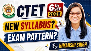 CTET 6th Sept 2026 Official Notification, Form Fill Up, Syllabus, Exam Pattern by Himanshi Singh screenshot 5