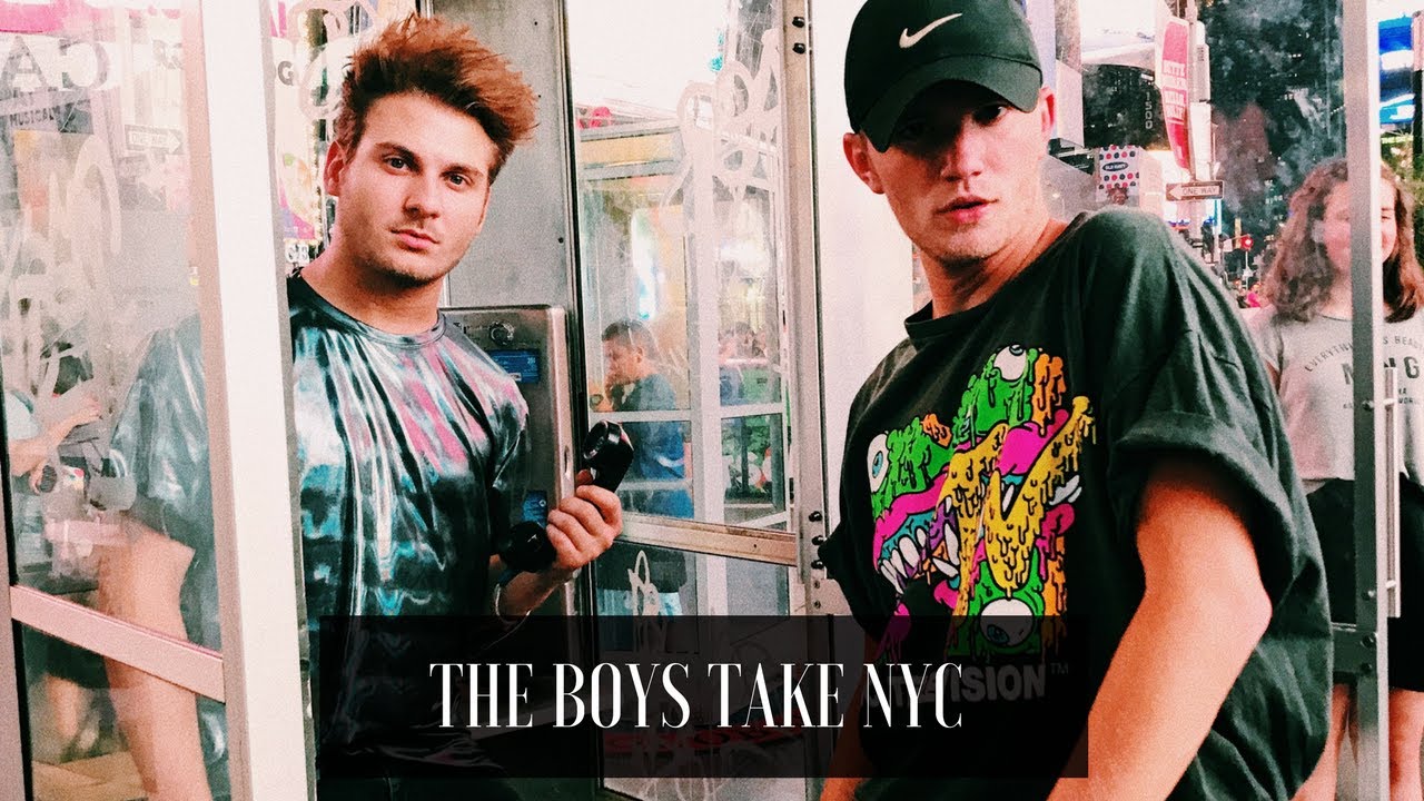 THE BOYS TAKE NYC // NEW YORK CITY VLOG YouTube