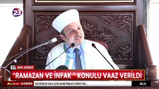 Ramazan Ve İnfak Konulu Vaaz Veri̇ldi̇