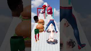 GTA V New Build a Queen Run Spider-man vs Cristiano Ronaldo Funny Epic Challenge! #spiderman