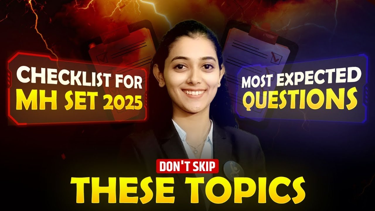 MH SET Life Science Important Topics 2025 - Don't Skip This Topics!