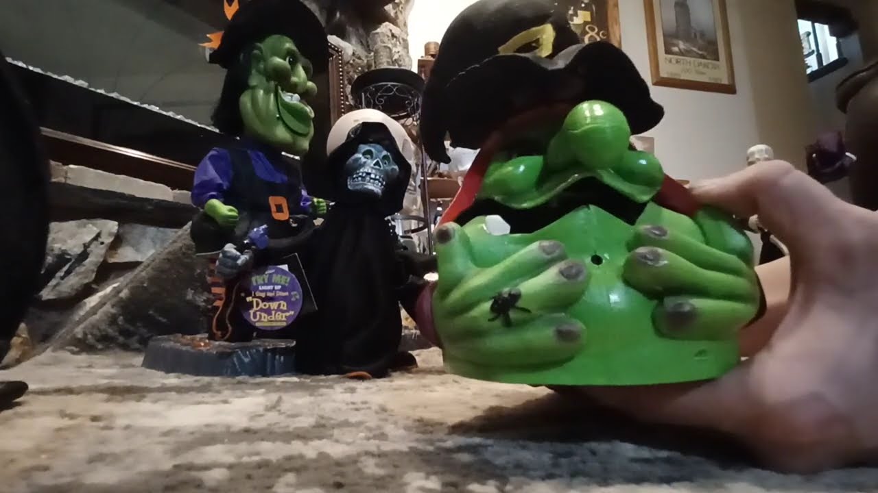 Old Classic Halloween Animated Singing And Dancing Stuff items