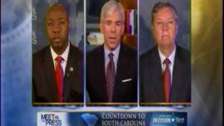 Graham on Meet the Press Discussing South Carolina Republican Presidential Primary